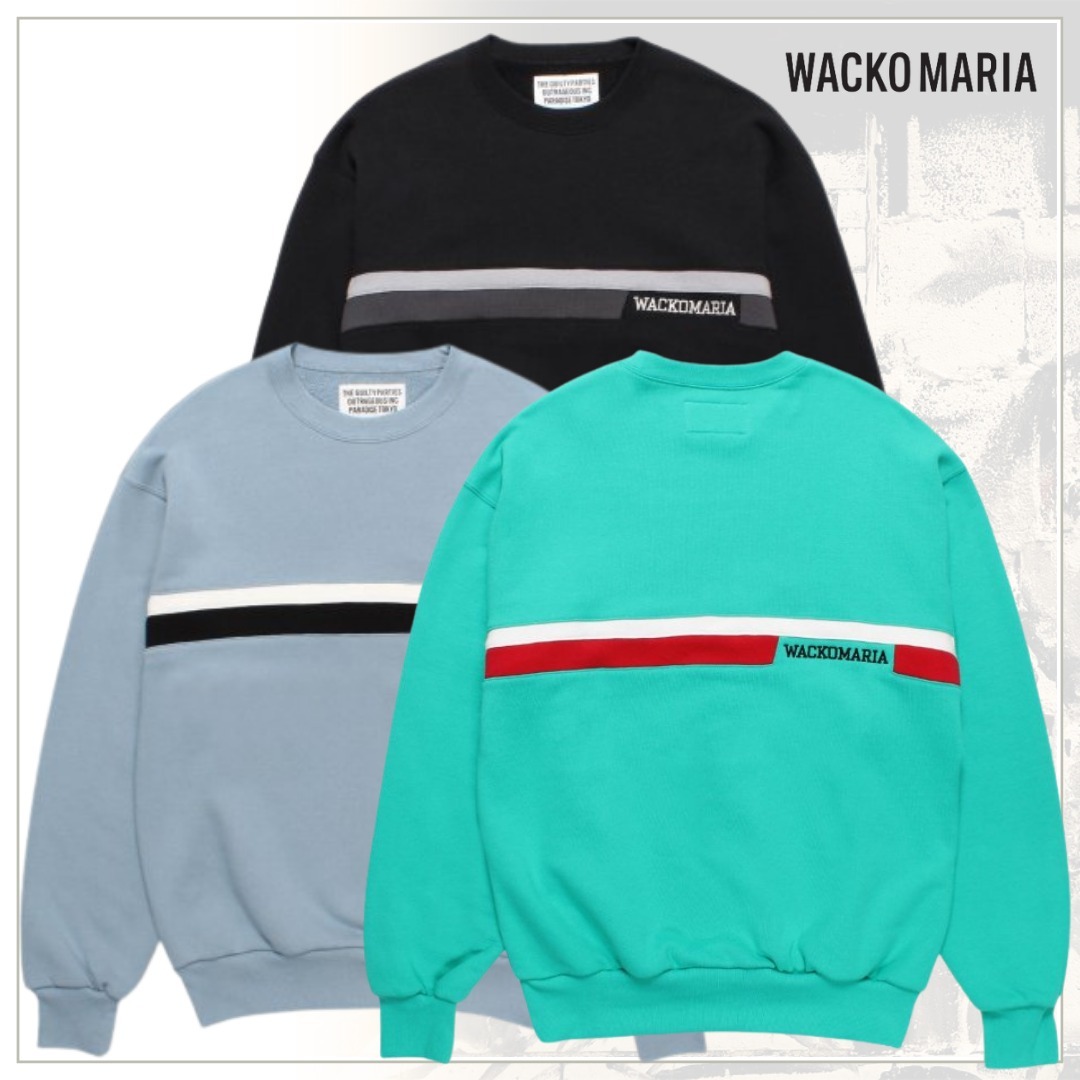 存在感が弾ける【WACKO MARIA】MIDDLE WEIGHT SWEAT SHIRT