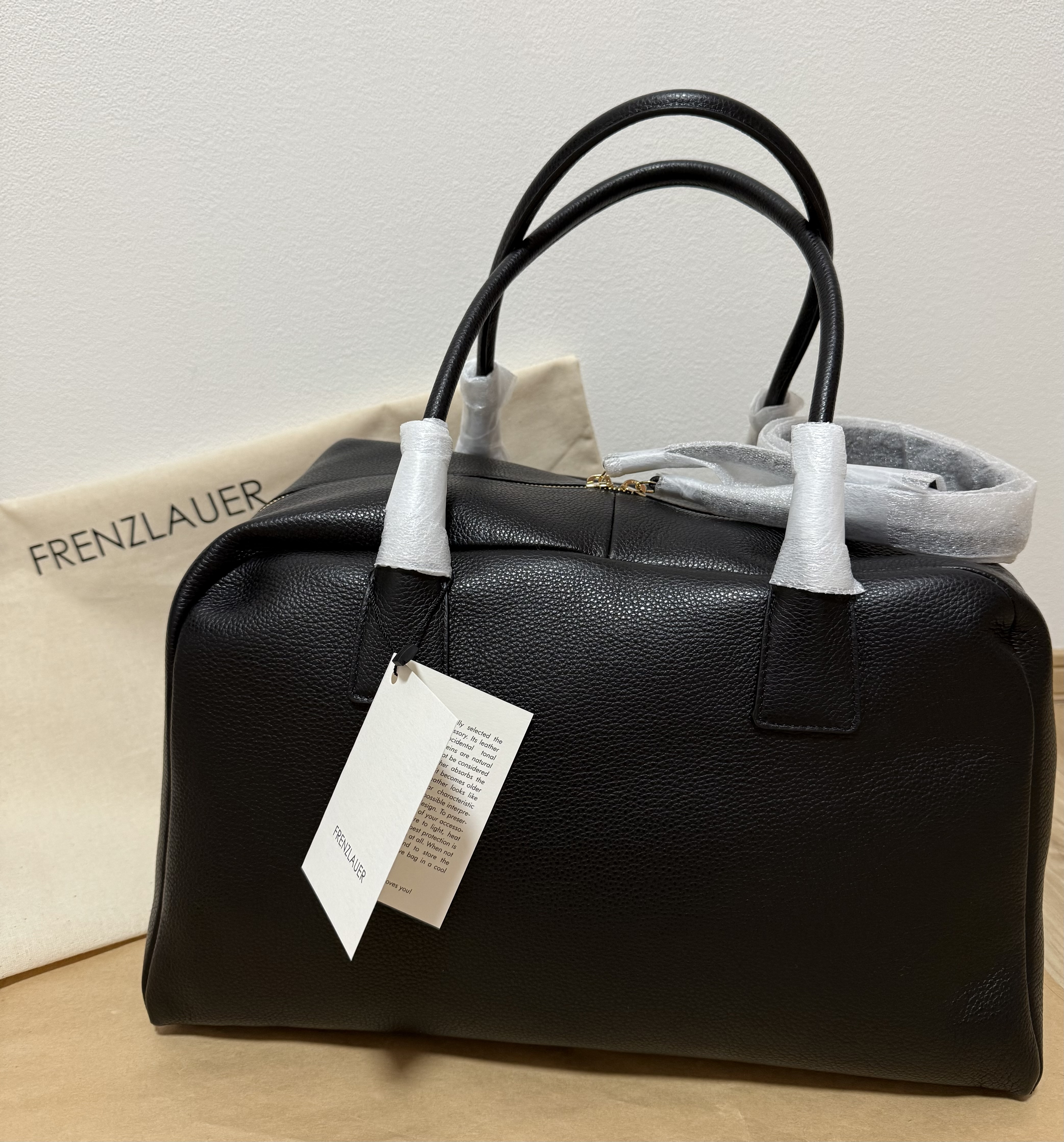 話題◇Frenzlauer カーフレザー Bowling Bag ボウリングバッグ
