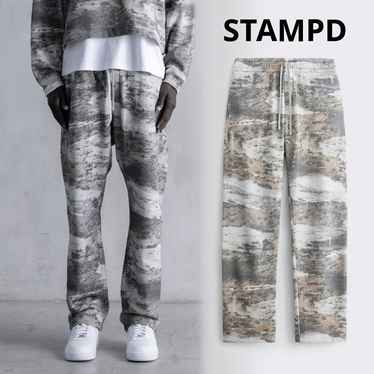 【STAMPD】☆カモ スウェットパンツ☆ CAMO SWEATPANT