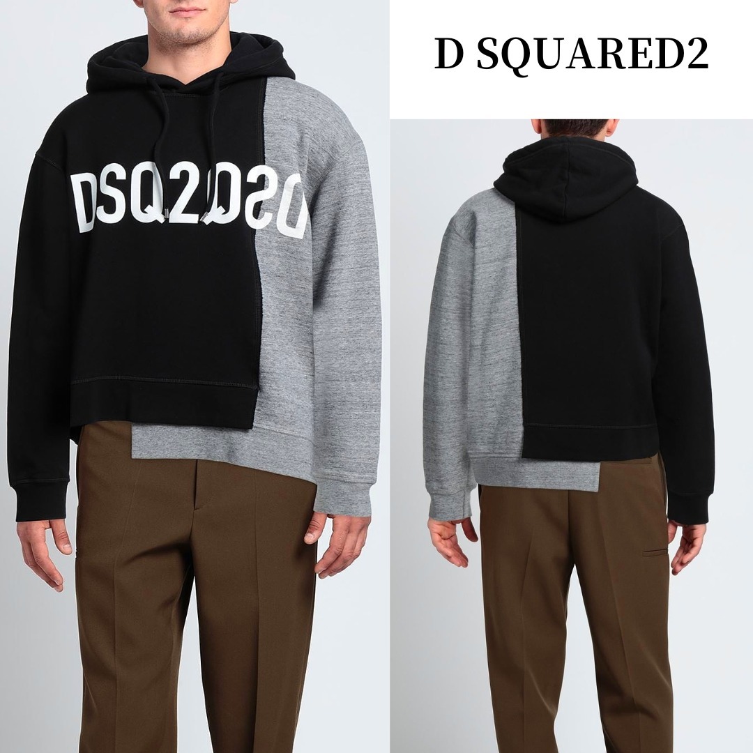 関税送料込【D SQUARED2】ロゴ スワットパーカー