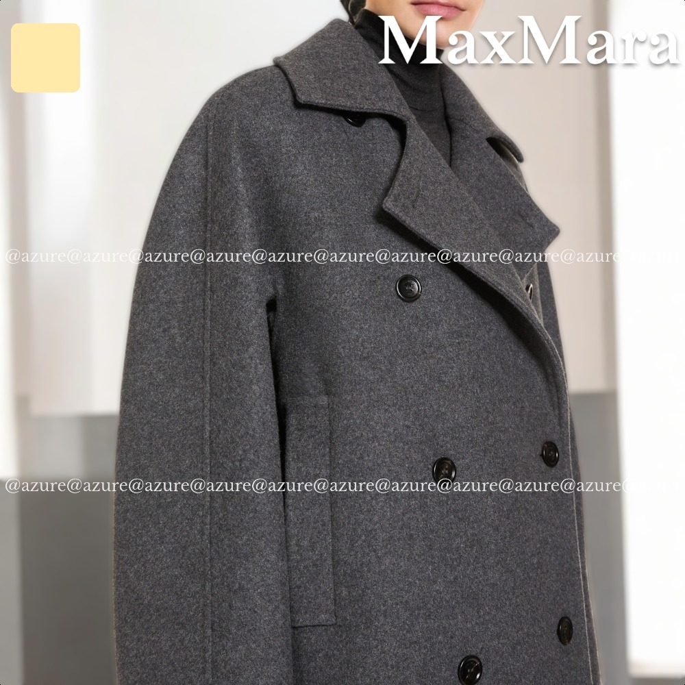 【Max Mara Sfilata】RUNWAYオーバーサイズウールカシミアコート Max Mara - Max Mara(マックスマーラ) コート サイズXS 155 80A