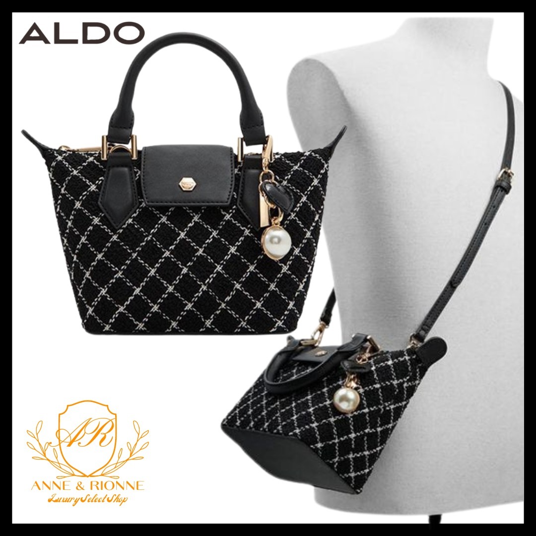 ALDO トップハンドルバッグ ２WAY スタイリッシュ