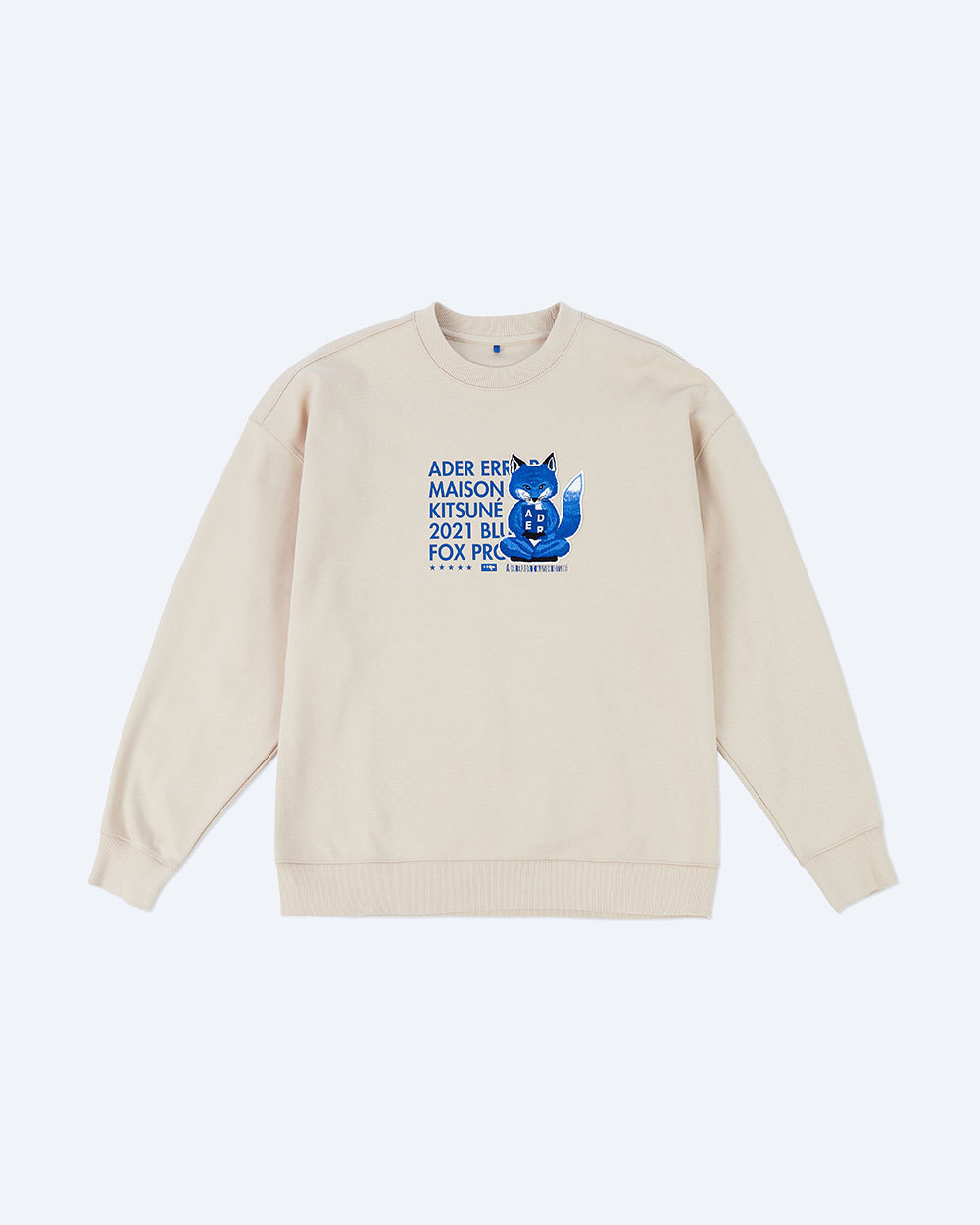 関税込★Adererror x MAISON KITSUNE Meditation Fox スウェット ☆関税込☆Maison Kitsune x Ader Error Meditation Fox Hoodie