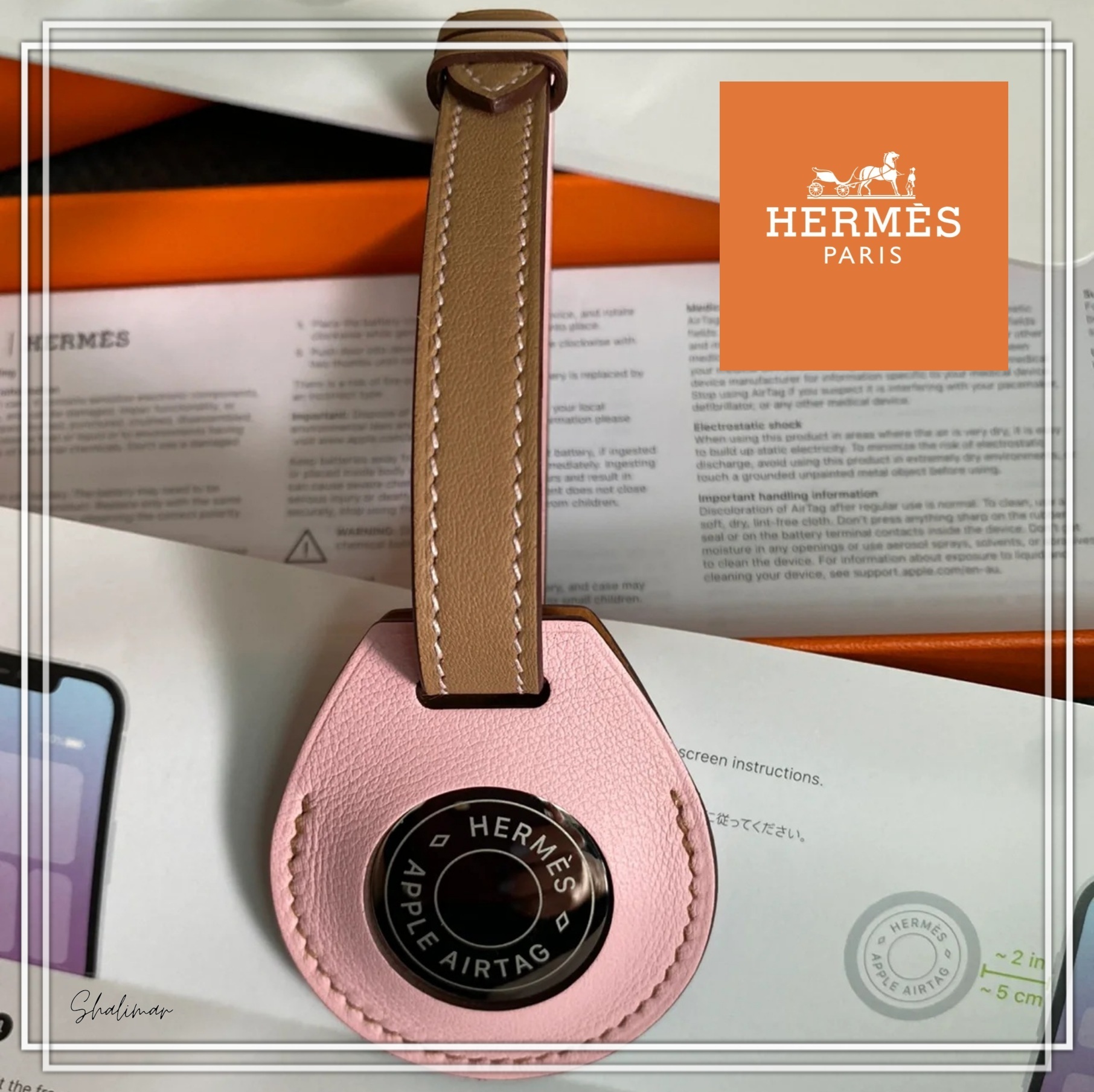 【種類が豊富で◎】HERMES Apple AirTag エアタグ Apple AirTag Hermès バッグアクセサリー | Hermès - エルメス