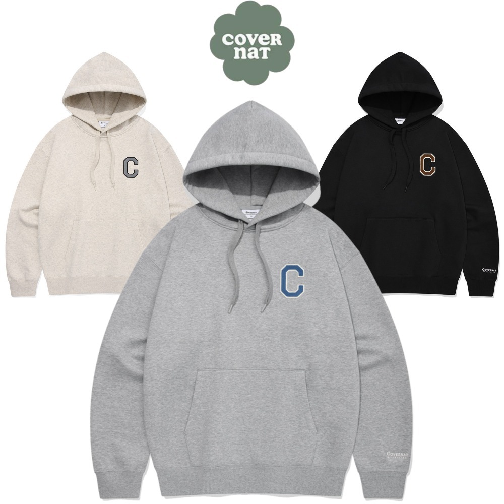 【COVERNAT】 ★ C Logo Fleeced Hoodie ★ 大人気