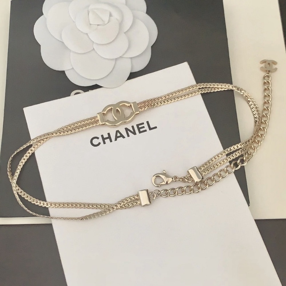 エレガント☆輝くCCロゴ【CHANEL】チョーカー