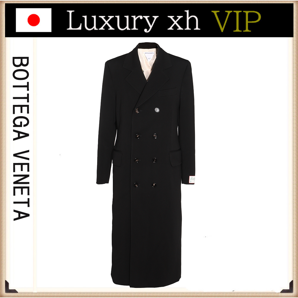 ★24AW BOTTEGA VENETA マット フルイドビスコース コート