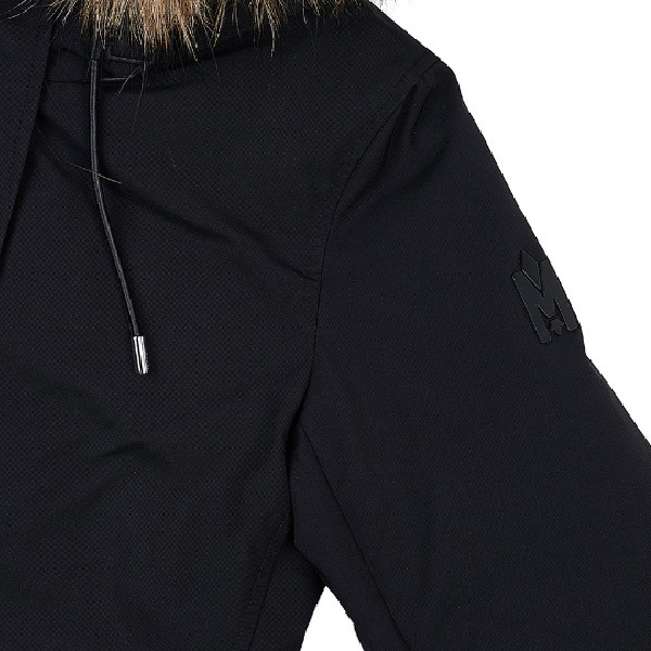 MACKAGE☆JENI ファーフード ナイロン パディングジャケット
