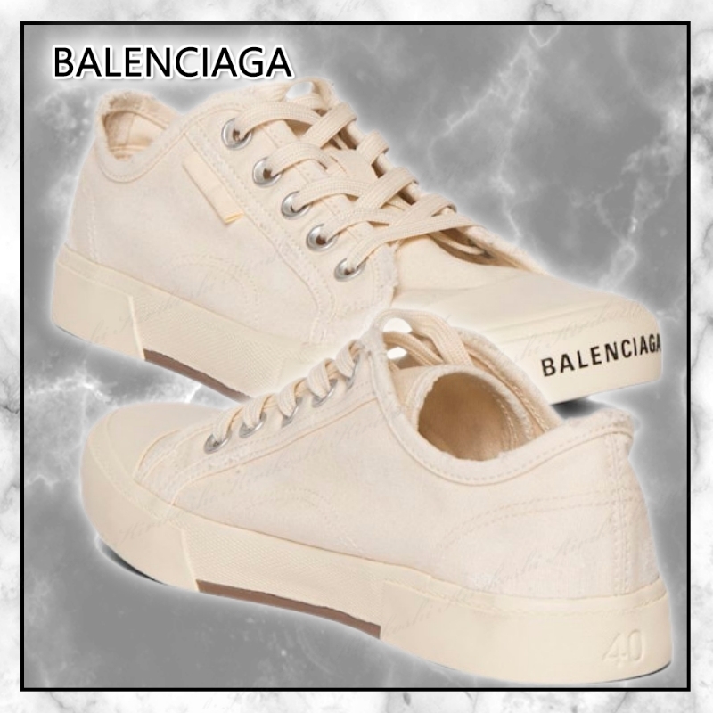 ◆BALENCIAGA 最新作◆Paris ロートップ・スニーカー/White◆