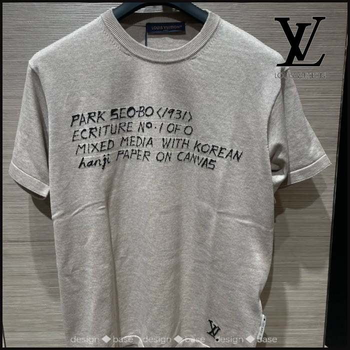 ◆【 LV 】LV×ParkSeo-Boショートスリーブコットンクルーネック