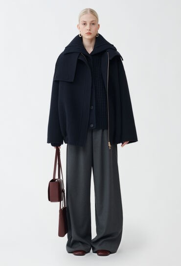 《送料無料》FABIANA FILIPPI Amelia trousers in fluid flannel