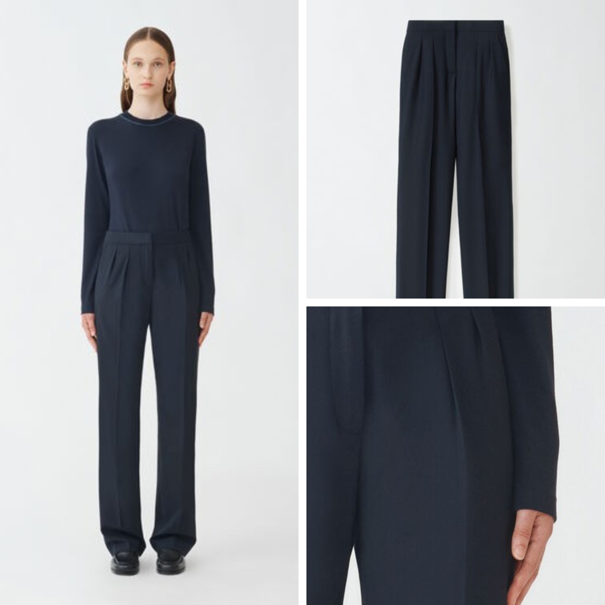 《送料無料》FABIANA FILIPPI Cool wool trousers