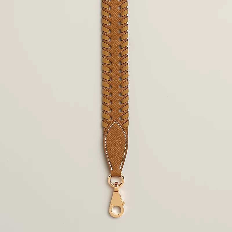 HERMES∽Tressage トレサージュ バッグストラップ☆パリ安心速達