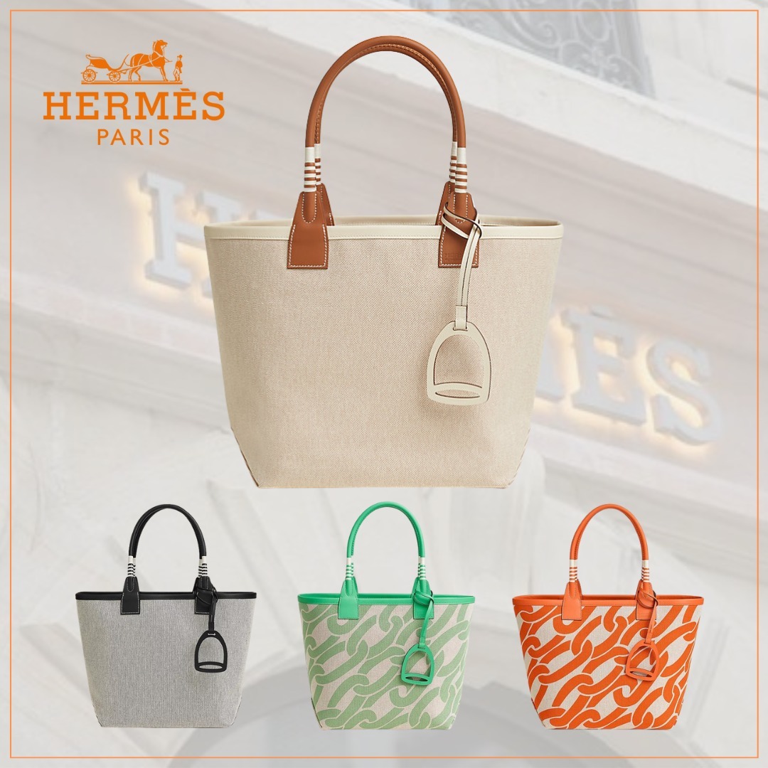 送料込み【HERMES】スティープル 28 トートバッグ