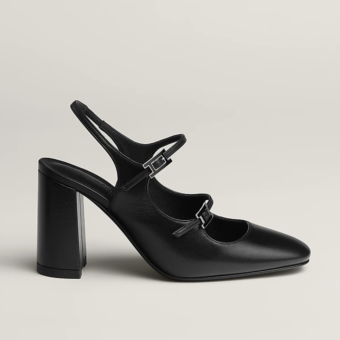 【国内発送】HERMES パンプス 《ジャッキー》 90 シェーヴル
