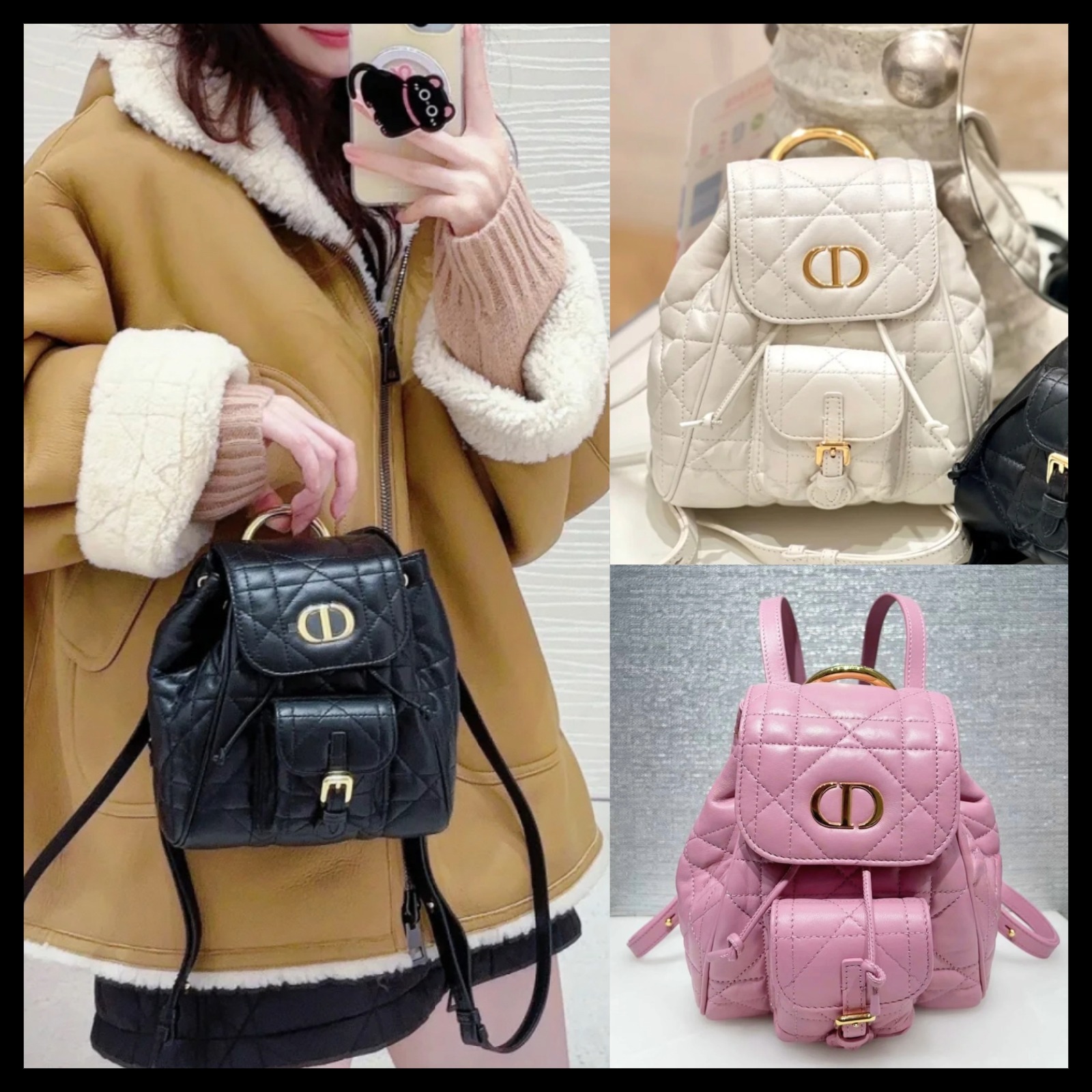 【サイズが可愛い♡】Dior★カロ バックパック