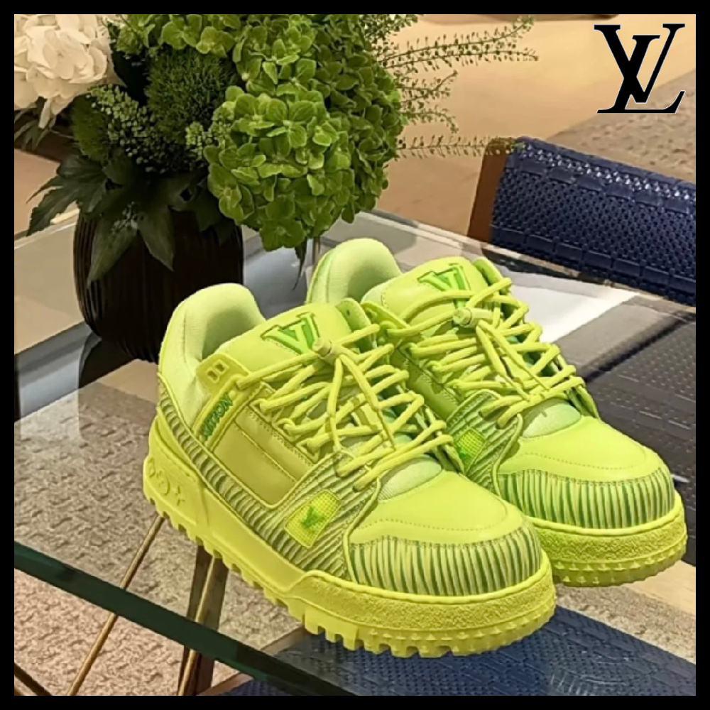 【華やかな色彩が目を惹く♪】Louis Vuitton★ライン スニーカー