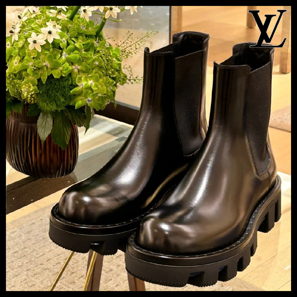 【足にしっかりフィット♪】Louis Vuitton★チェルシーブーツ