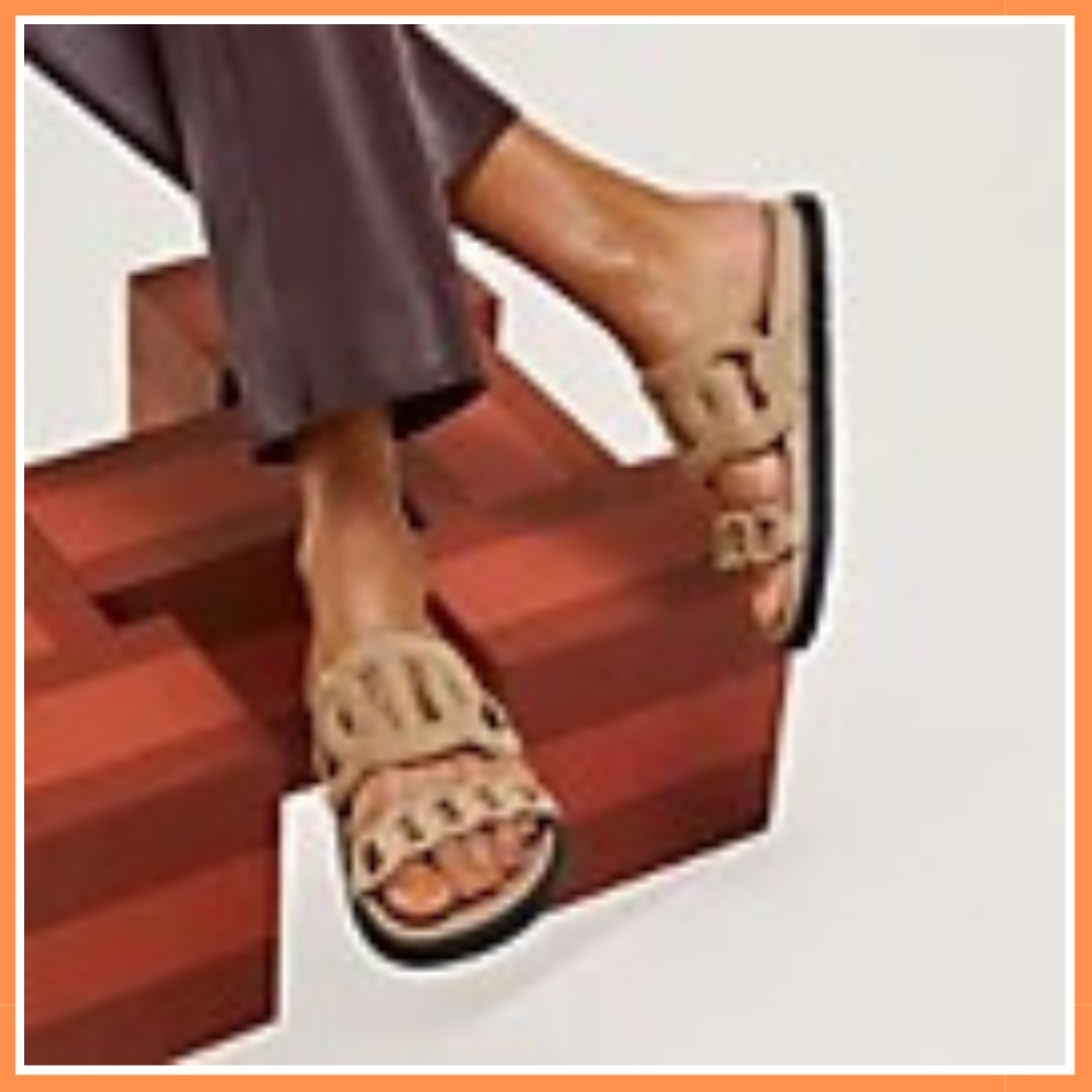 【落ち着いた雰囲気漂う】HERMES★Sandales Extra
