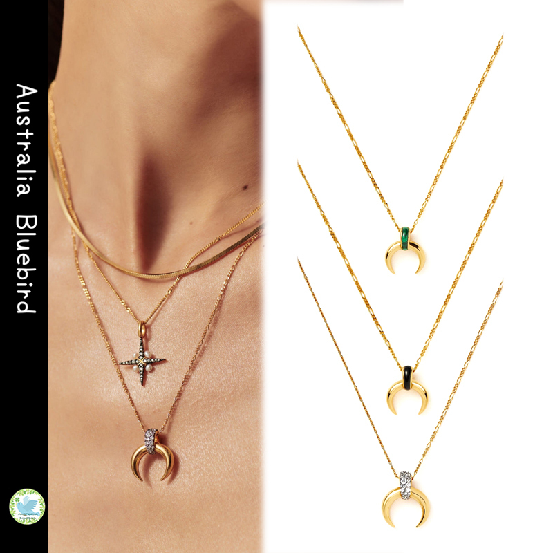 MISSOMA Lucy Williams コラボ Pave Horn ペンダント ネックレス