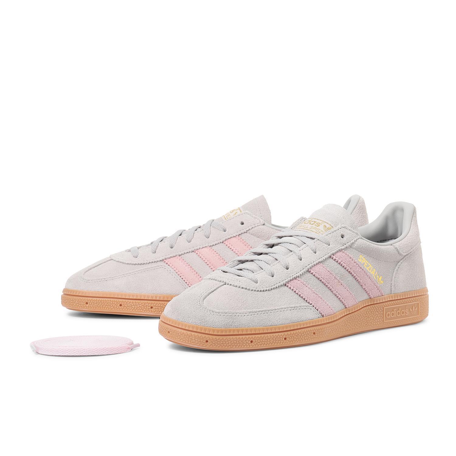 国内配送 adidas HANDBALL SPEZIAL W GREY TWO/CLPINK/GOLDMT