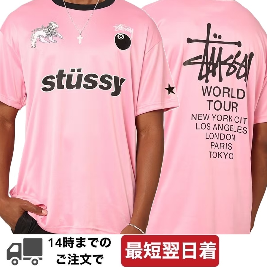 [STUSSY] Football T-Shirt フットボールT ゲームシャツ