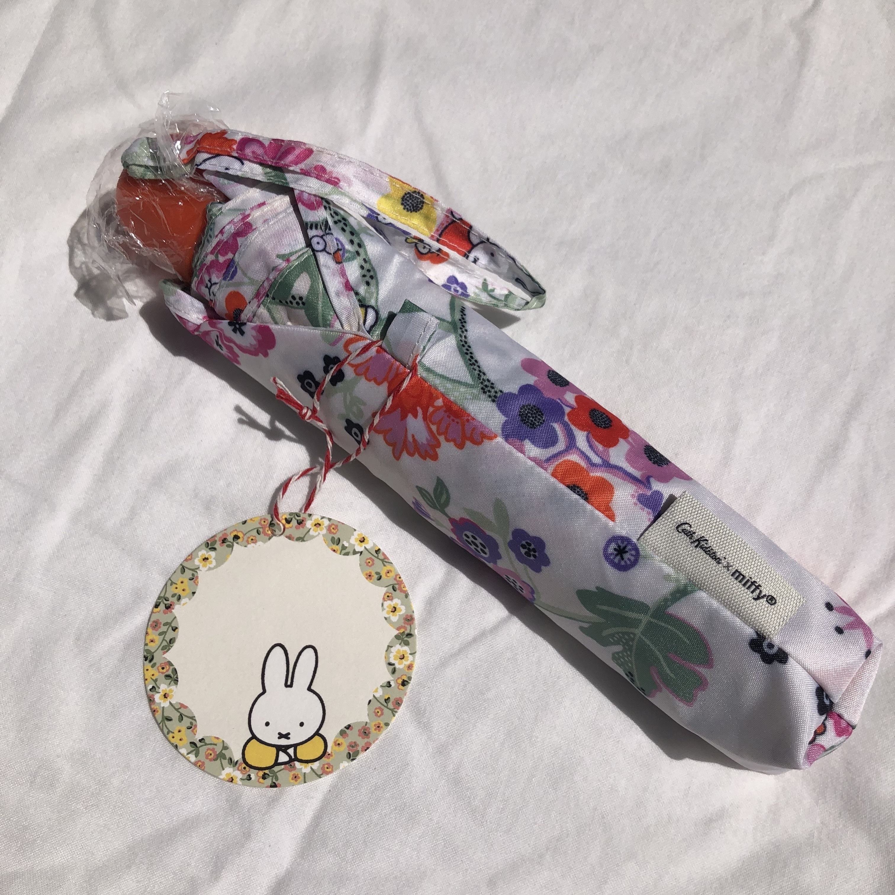 即発 Cath Kidston x Miffy ボタニカルプリント 折り畳み傘