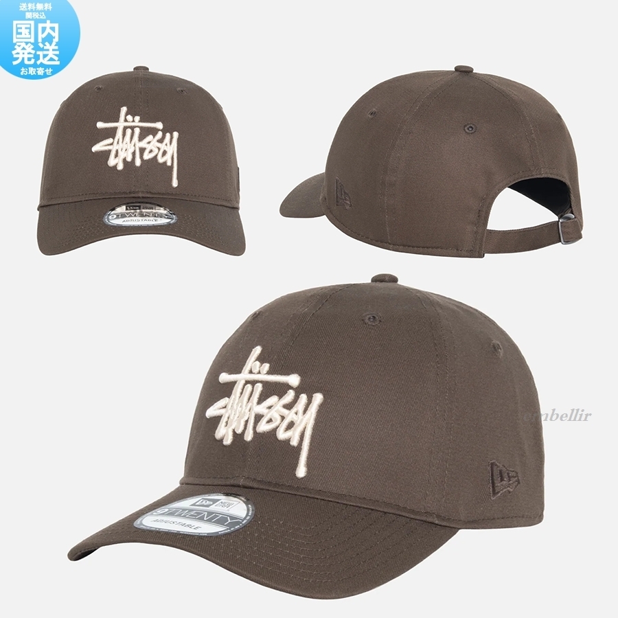 国内発送 送料関税込 STUSSY NEW ERA 9TWENTY BASIC STRAPBACK