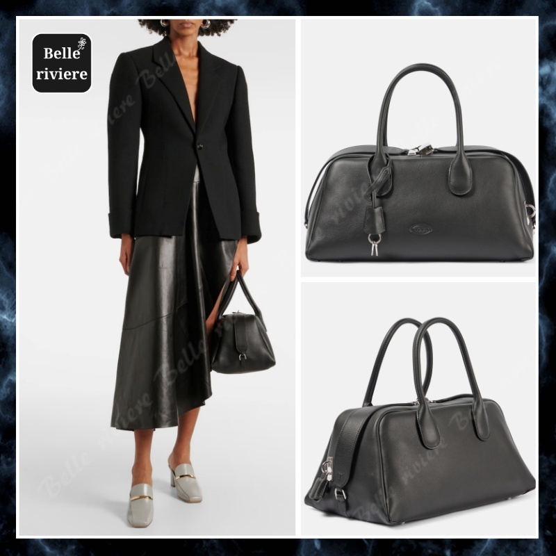 24PF new/TOD'S ダルセナミディアムトートバッグ Bag Black