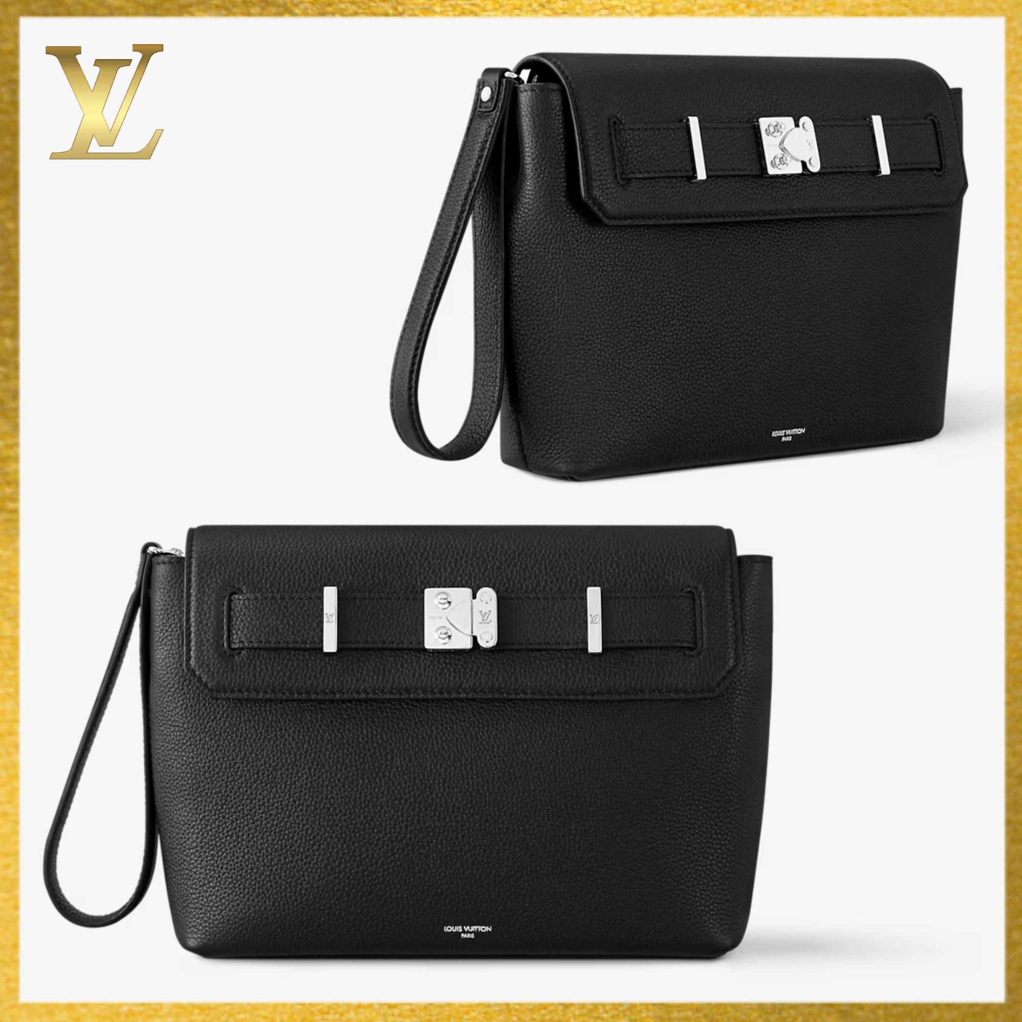 【LOUIS VUITTON】柔らかいカーフスキンのジョルジュ ポーチ