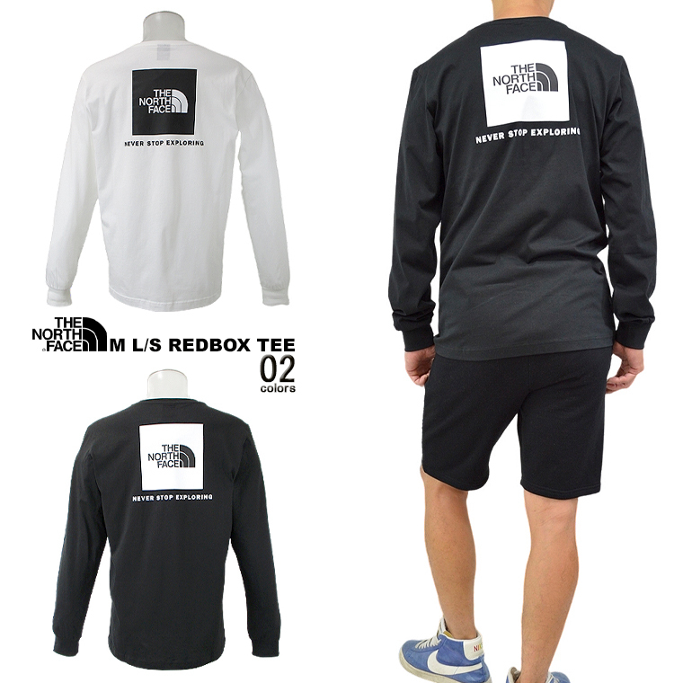海外限定 THE NORTH FACE レッドボックスロングTシャツ 希少