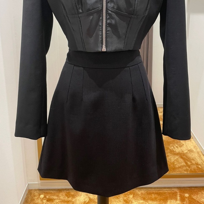 希少 DOLCE&GABBANA ドルガバ ウール ミニスカート