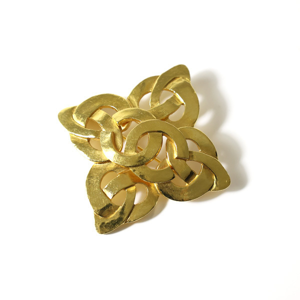 CHANEL Coco Mark Brooch ココマーク ブローチ アクセサリー