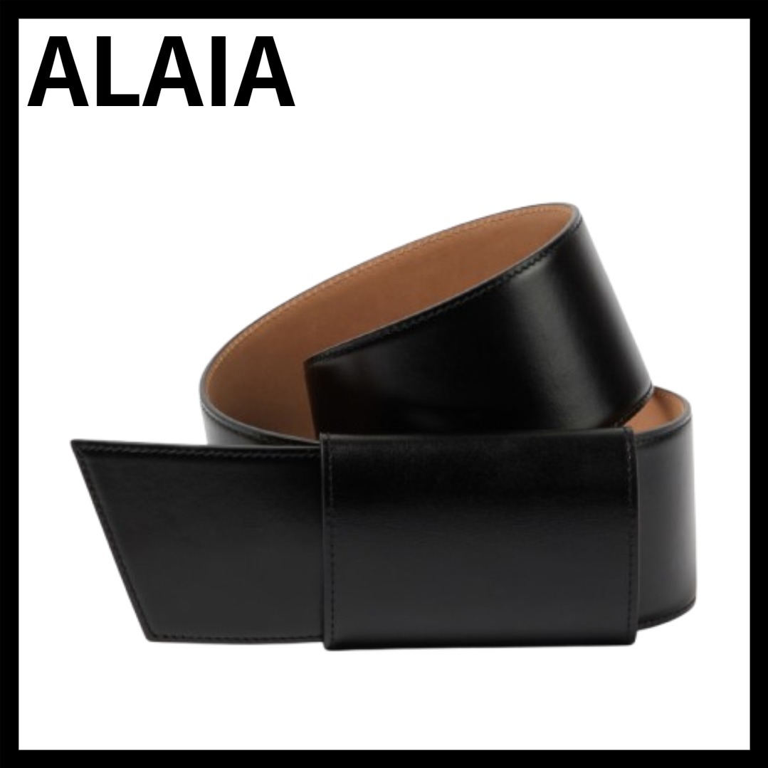ALAIA アライア ノットレザーベルト
