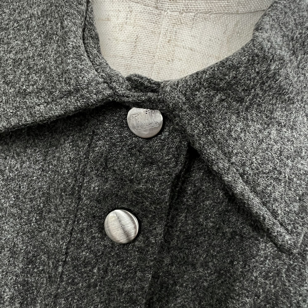MAX MARA FRONDA ウールブレンド シャツ ドレス 12260223 MAX MARA FRONDA ウールブレンド シャツ ドレス 12260223 (Max