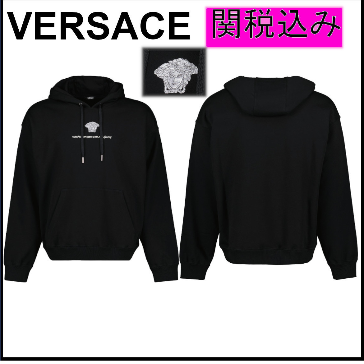 国内発送★VALENTINO★ロゴ フーディー
