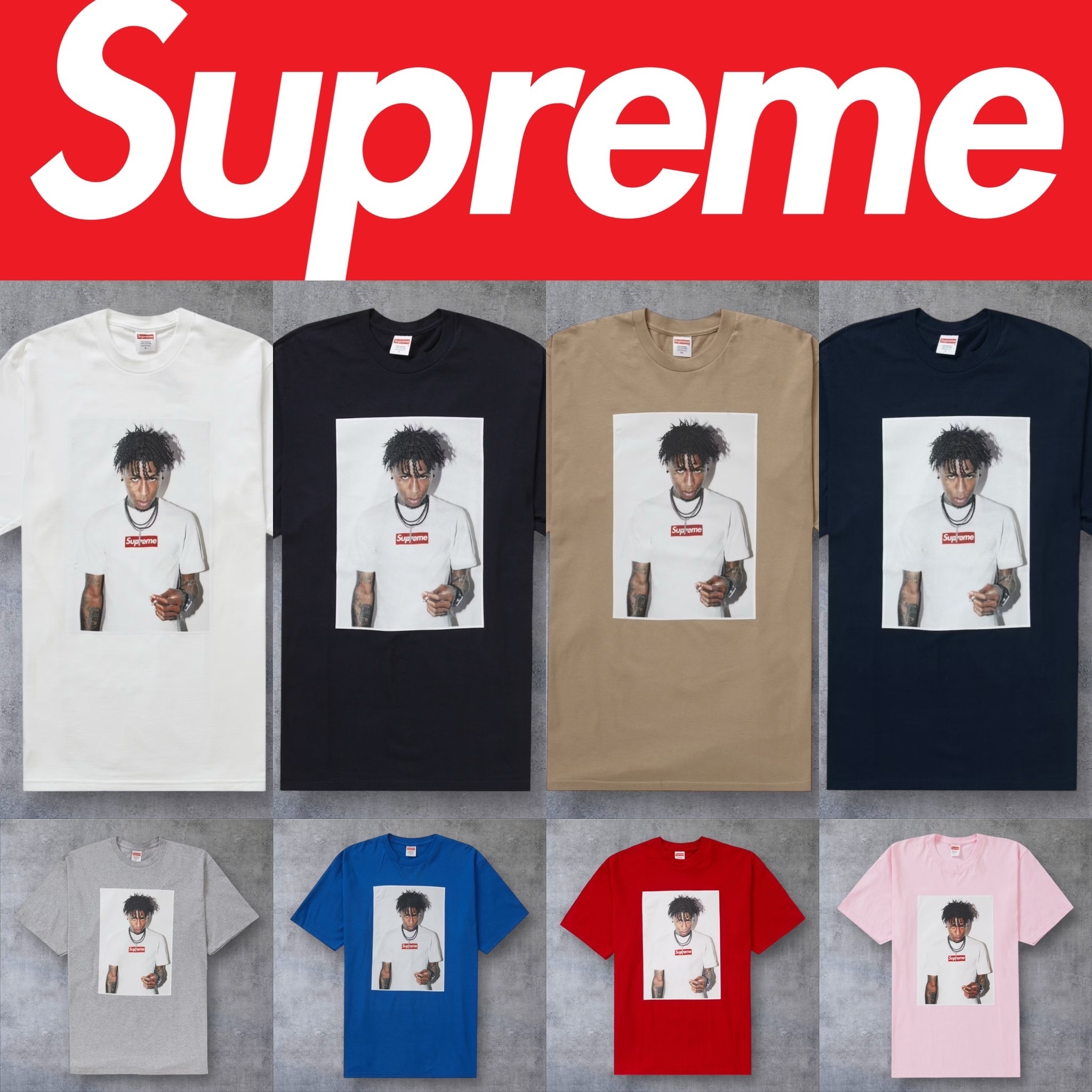 【2023FW】Supreme NBA Youngboy Tee