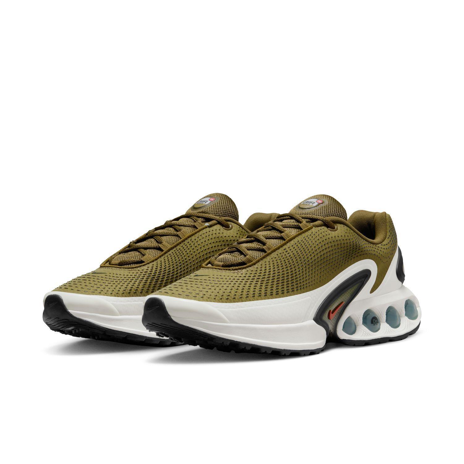 国内配送 NIKE AIR MAX DN OLIVE FLAK/GYM RED-BLACK