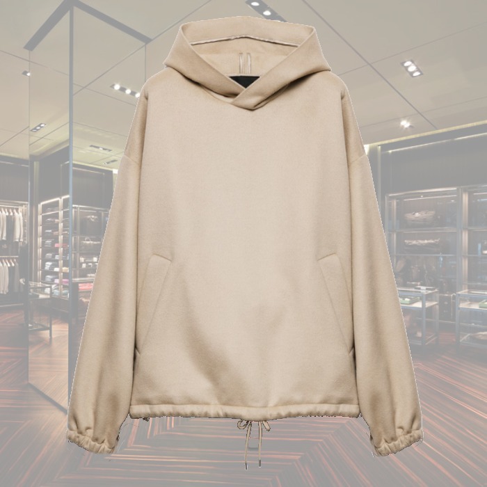 【24AW】ウール混 パーカー・ジャケット ◆プラダ◆人気