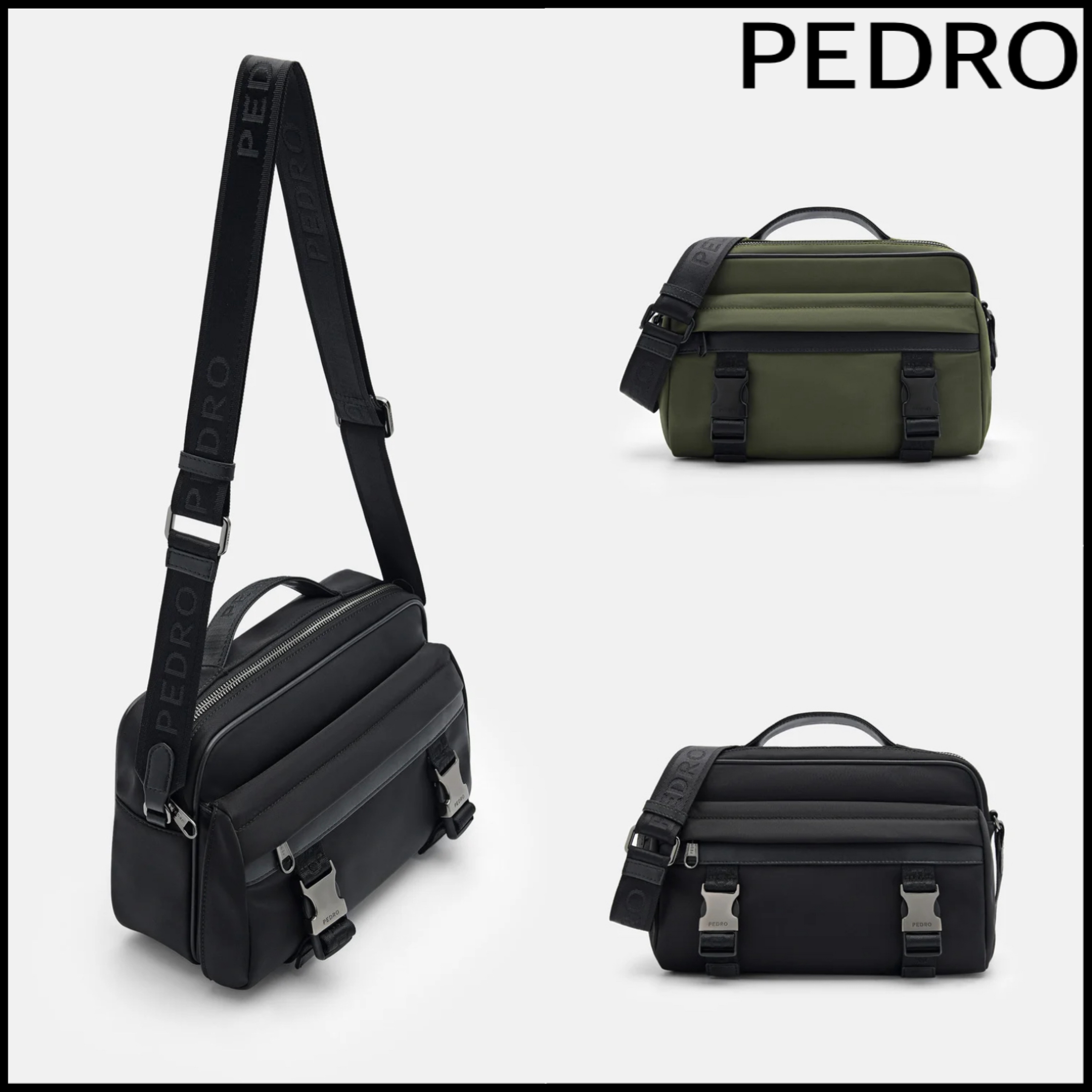 PEDRO【日本未上陸】2way スリングバッグ☆ スタイリッシュ