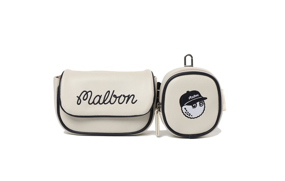 【MALBON】 Malbon Two Pocket Belt Bag ■WOMAN / 追跡付 MALBON】 Malbon Two Pocket Belt Bag □WOMAN / 追跡付