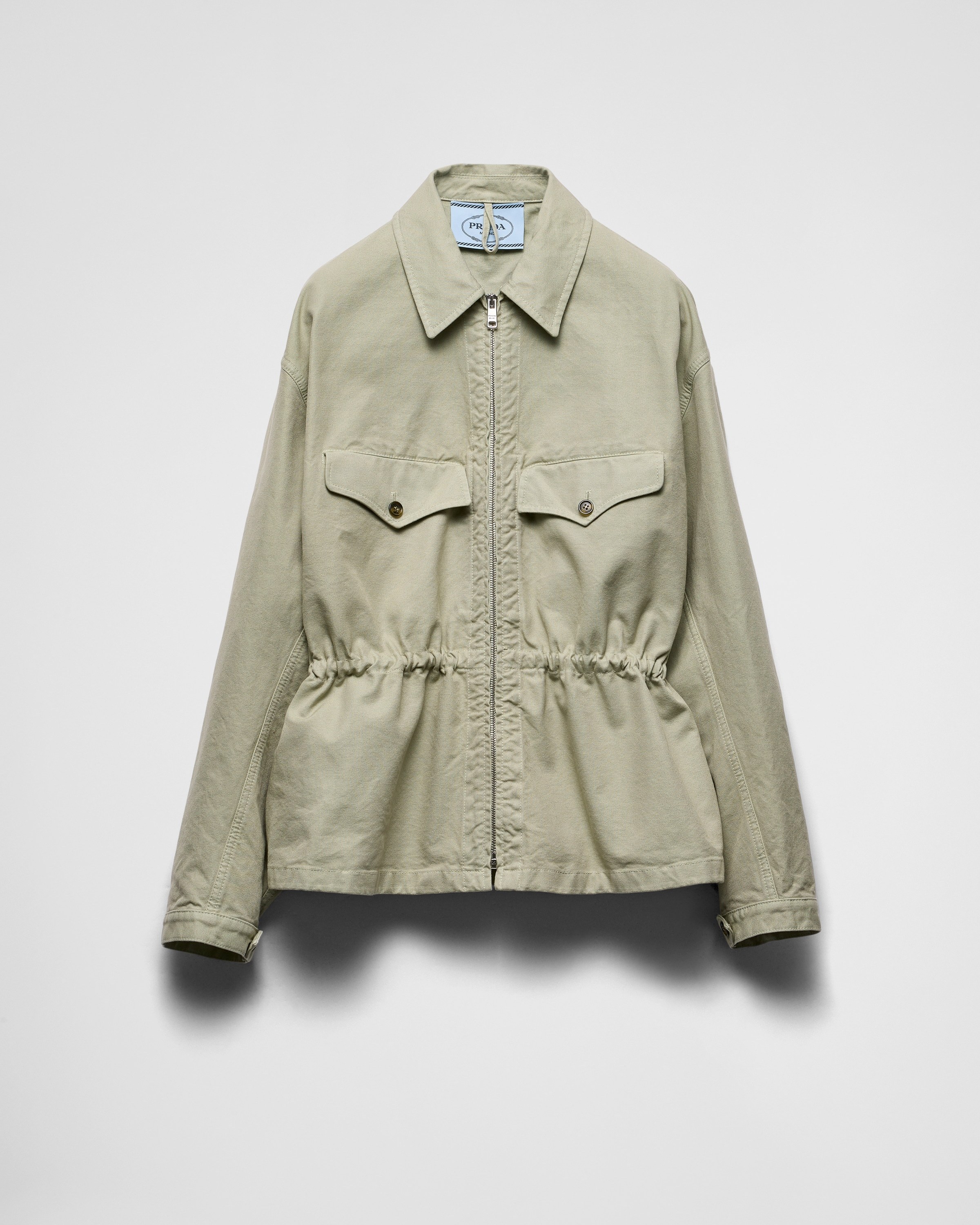 【プラダ・PRADA】Old canvas blouson jacket
