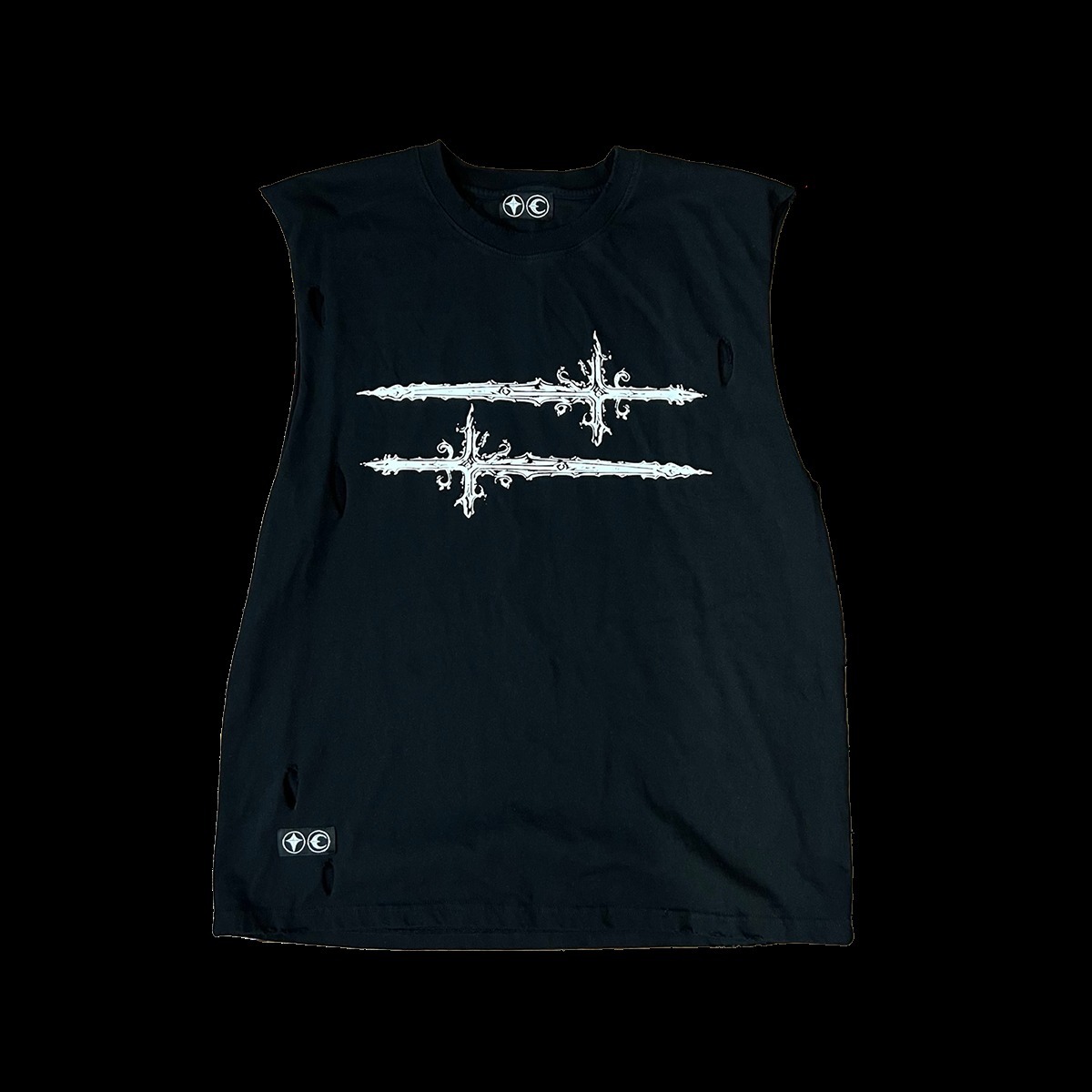 【THUG CLUB】Cross T Sleeveless★送料・関税込 Thug Club】Cross T Sleeveless [正規品 / 関税 送料込み]
