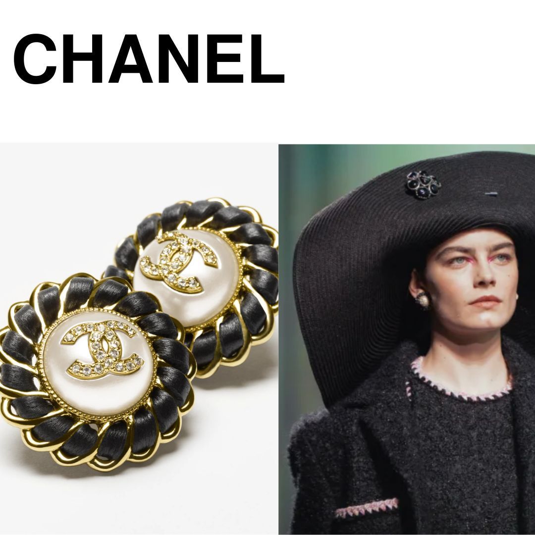 《24K》秋冬 新作 CHANEL ピアス
