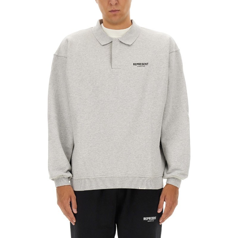 Tシャツ・カットソー REPRESENT FW24 POLO WITH LOGO (OCM41117 158)