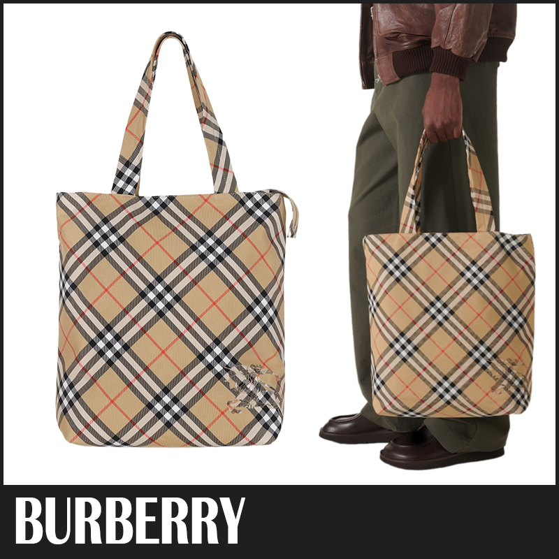 ☆送料関税込☆Burberry クラシック チェック トートバッグ☆