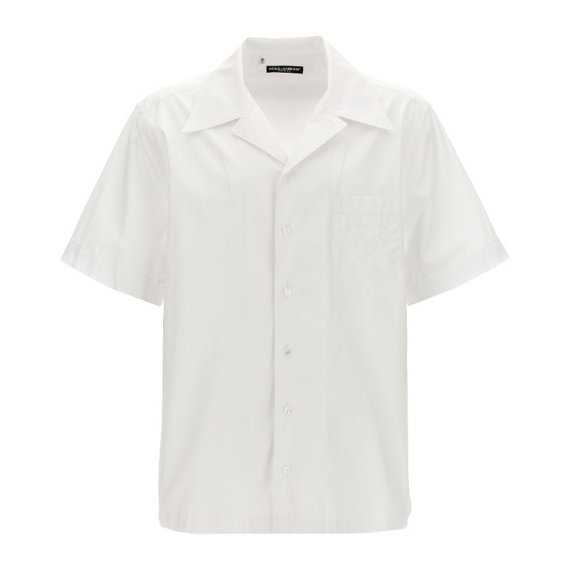 Tシャツ・カットソー Dolce & Gabbana Logo embroidery shirt (G5MK9ZGI731 W0800)