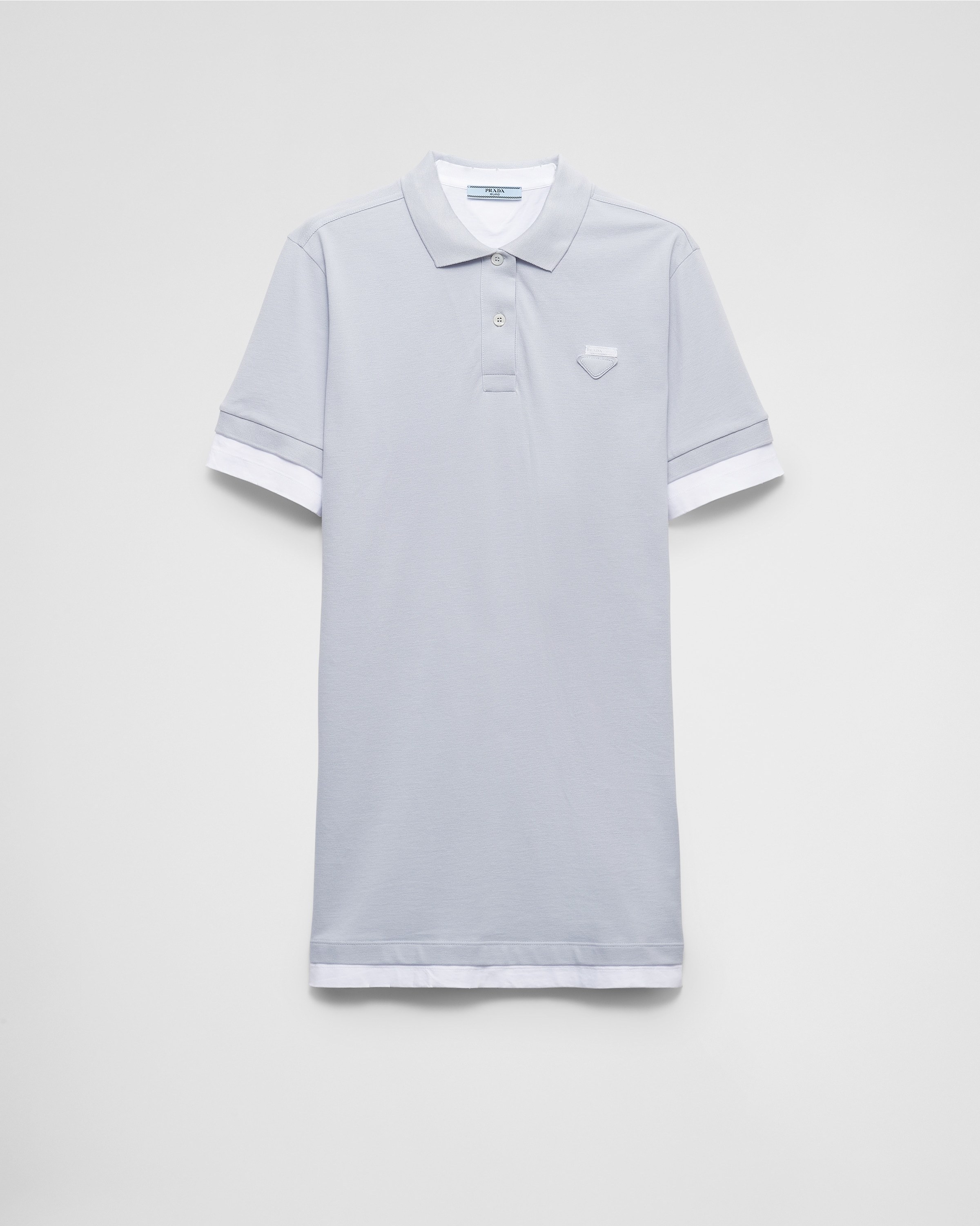 【プラダ・PRADA】Pique and jersey dress