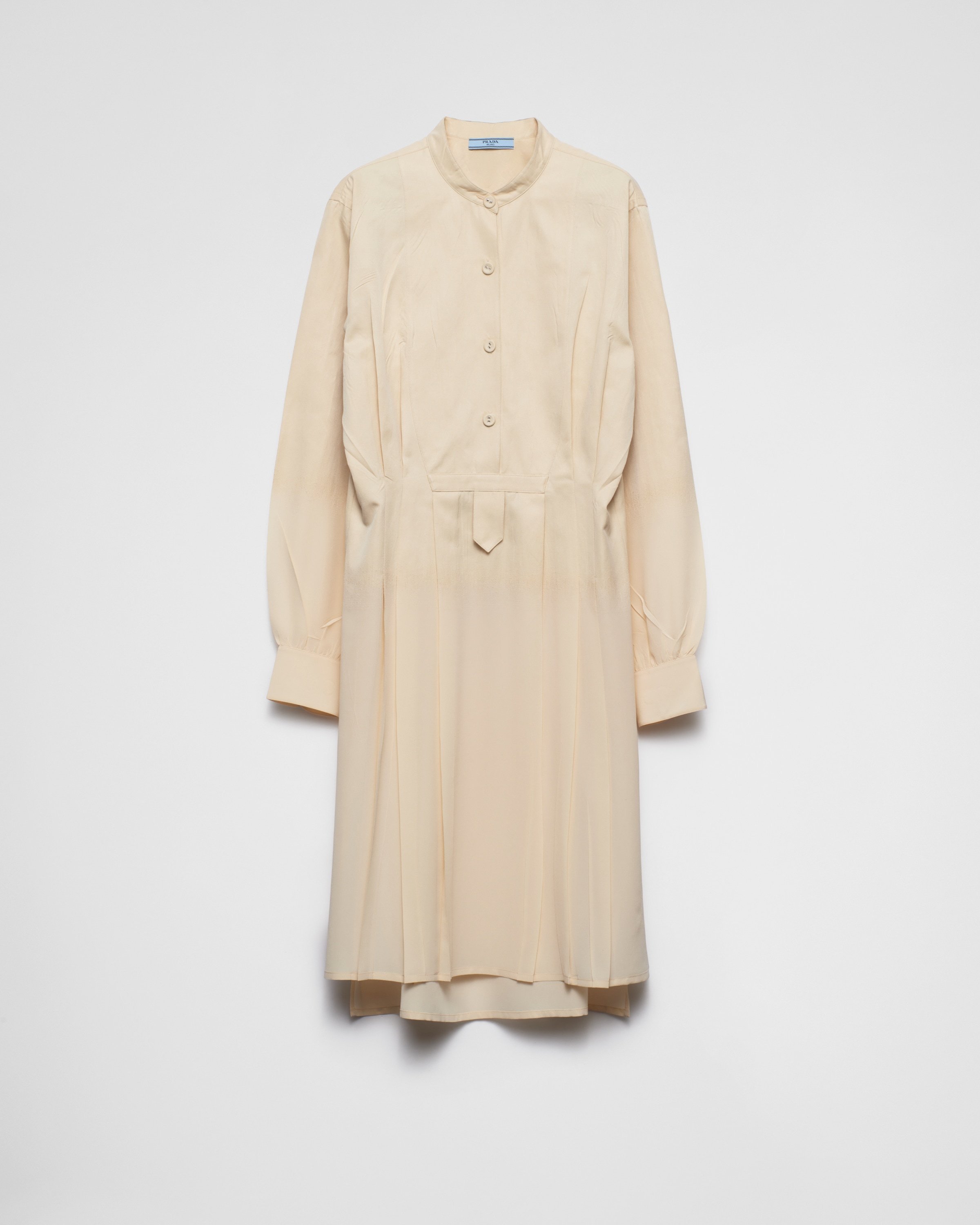 【プラダ・PRADA】Gradient crepe de Chine dress
