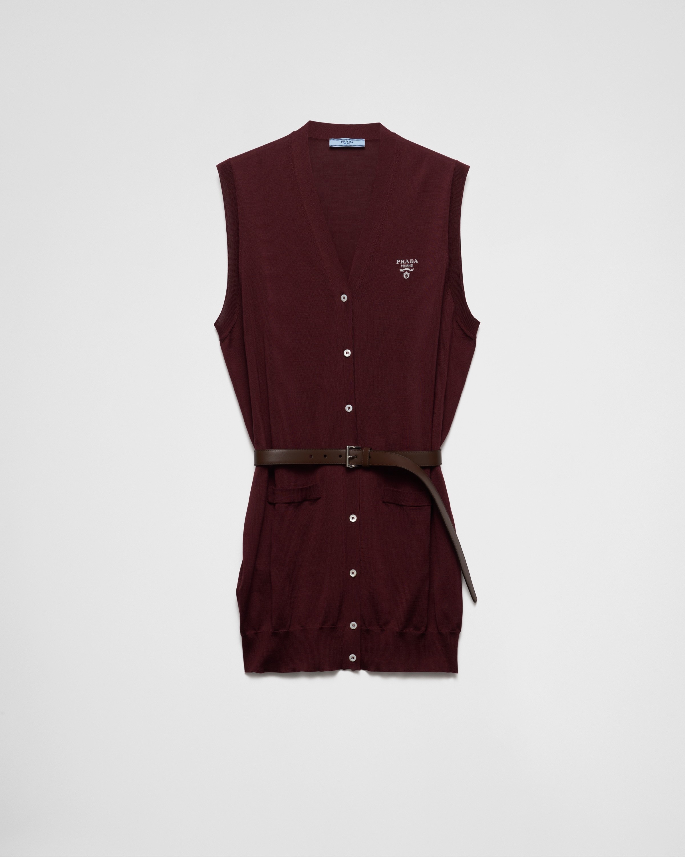 【プラダ・PRADA】Silk mini-dress